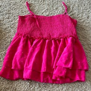 Shein pink top // large // $5!!!